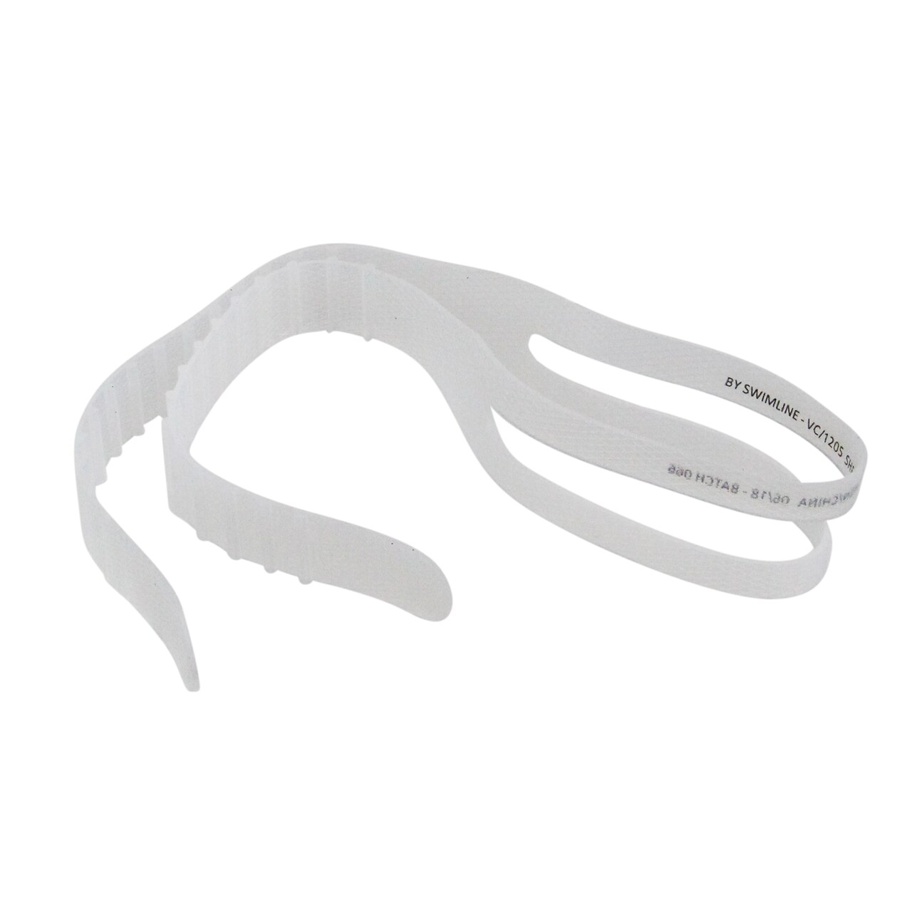 Swim Central 21" White and Clear Replacement Mask Strap Swimming Pool Accessory